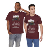 Ducati Inspired Power Cruiser Motorcycle Graphic Unisex Heavy Cotton Tee Premium Streetwear T Shirt for Riders Bikers Enthusiasts and Everyday Wear