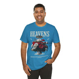 Heavens Hallucinations Unisex Jersey Short Sleeve Tee Comfortable Modern Streetwear Bold Artistic Floral Graphic Design Perfect Gift for Friends Birthdays Casual Wear