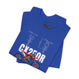 CX 250R Motocross Blueprint Graphic Tee Dirt Bike Racing Motorcycle T Shirt For Riders Off Road Enthusiasts Streetwear Gift For Bikers Motorsport Fans