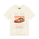 Legendary Turbo JDM MK4 Street Racer Unisex Heavy Cotton Tee Retro Tuner Car Graphic Shirt