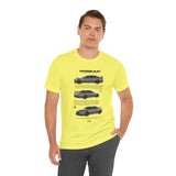 Japanese Performance Skyline Style Coupe Unisex Streetwear Tee High Speed Racing Car Graphic Shirt JDM Culture Drift Inspired Automotive Art Design Urban Fashion For Car Lovers