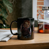 Chucky Horror Mug Killer Doll Coffee Cup Creepy Movie Art Design Halloween Horror Streetwear Collectible Ceramic Drinkware Perfect Gift For Horror Fans Festivals Tattoo Artists And Spooky Season Lovers