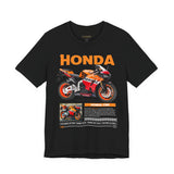 Honda CBR Racing Motorcycle Graphic Tee Superbike Track Inspired Sport Bike T Shirt For Riders Speed Lovers Motorsport Streetwear Gift