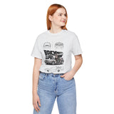 Futuristic Retro Sci Fi Time Travel Car Blueprint Art Unisex Heavy Cotton Tee Premium Streetwear For Vintage Car Lovers Collectors And Enthusiasts