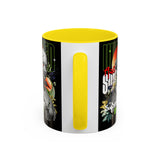 Wicked Supreme Accent Coffee Mug 11oz 15oz Statue Art Graphic Cup Supreme Inspired Streetwear Bust Design Bold Daily Motivation Ceramic Gift Drinkware