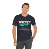 Formula One Safety Car Inspired Motorsport Graphic Unisex Tee High Performance Racing Streetwear Track Day Apparel Pace Car Design For Racing Fans Speed Culture Enthusiasts