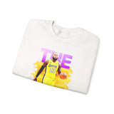 The Court Monarch Unisex Sweatshirt Motivational Basketball Streetwear Bold Athletic Pullover for Champions Dreamers and Sports Lovers