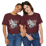 Peaceful Dove Floral Unisex Jersey Short Sleeve Tee Comfortable Soft Cotton Motivational Streetwear Graphic T-Shirt Bold Typography Casual Wear Perfect Gift For Friends Birthdays Everyday Style
