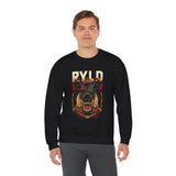 Jabali Warlord Unisex Sweatshirt Bold Warrior Streetwear Savage Fantasy Pullover for Battle Lovers and Dark Mythology Inspired Fall Fashion