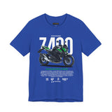 Kawasaki Z400 Naked Street Bike Graphic T Shirt Unisex Heavy Cotton Motorcycle Racing Streetwear Gift