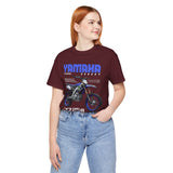 Yamaha YZ250 Inspired Motocross Graphic Unisex Heavy Cotton Tee Racing Dirt Bike Off Road Rider Streetwear Gift for Moto Fans USA