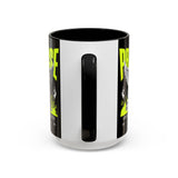 Praise Angel Statue Graphic Ceramic Mug Gothic Spiritual Coffee Tea Cup Bold Streetwear Design