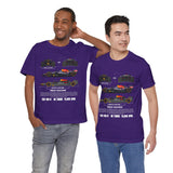 High Speed Aero Racing Machine Unisex Heavy Cotton Tee Premium Motorsport Inspired Streetwear Graphic Shirt for Performance and Speed Lovers