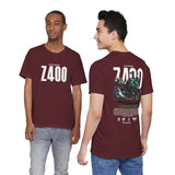 Kawasaki Z400 Naked Street Bike Graphic T Shirt Unisex Heavy Cotton Motorcycle Racing Streetwear Gift