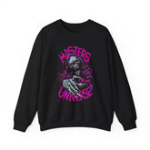 Masters Of Power Realm Sweatshirt Cosmic Skull Energy Design Unisex Premium Streetwear Bold Winter Essential For Fearless Dreamers And Gothic Art Lovers