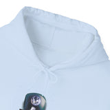 Space Exploration Hoodie Unisex Heavy Blend Sweatshirt Galaxy Earth Spaceship Astronomy Inspired Cosmic Science Lover Nerd Geek Astronaut Pullover