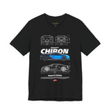 Bugatti Chiron Hypercar Side Profile Graphic T Shirt Luxury Supercar Automotive Streetwear Unisex Heavy Cotton Tee High Performance Motorsport Lifestyle Gift For Car Lovers Exotic Car Fans