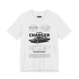Legendary Retro Muscle Coupe Blueprint Unisex Heavy Cotton Tee Powerful Vintage Streetwear Art Shirt for Car Lovers & Collectors