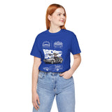 Futuristic Retro Sci Fi Time Travel Car Blueprint Art Unisex Heavy Cotton Tee Premium Streetwear For Vintage Car Lovers Collectors And Enthusiasts