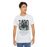 Kawasaki Z400 Naked Street Bike Graphic T Shirt Unisex Heavy Cotton Motorcycle Racing Streetwear Gift