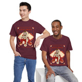 Lord Hanuman Graphic T Shirt Bajrangbali Ram Bhakt Devotional Hindu Spiritual Festival Wear Unisex Cotton Tee Hanuman Jayanti Temple Outfit Indian Cultural Streetwear Gift