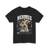 Hermes Greek Mythology Unisex Heavy Cotton Tee Ancient God of Communication and Travel Streetwear Graphic T Shirt
