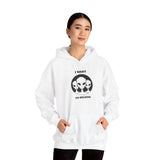 I Want To Believe Alien Unisex Heavy Blend™ Hooded Sweatshirt UFO Graphic Pullover Sweatshirt Extraterrestrial Space Themed Sci Fi Conspiracy Inspired Paranormal Streetwear