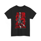 Air Jordan Sky Legend Unisex Heavy Cotton Tee Bold Athletic Streetwear Design Inspirational Basketball Dunk Artwork Motivational Sports Graphic Tee For Dreamers And Hustlers