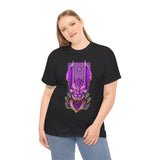 Bills Samurai Unisex Heavy Cotton Tee Futuristic Neon Warrior Design Bold Japanese Inspired Streetwear Graphic T Shirt for Men and Women Artistic Cyber Aesthetic Perfect Gift for Anime and Samurai Art...
