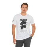 Harley Davidson Fat Bob Inspired Cruiser Motorcycle Graphic Unisex Heavy Cotton Tee Premium Biker Streetwear T Shirt for Riders Enthusiasts Everyday Wear