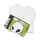 Unisex Not Alone Alien T Shirt Cartoon UFO Graphic Tee Extraterrestrial Sci Fi Space Themed Paranormal Conspiracy Inspired Streetwear Top