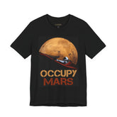 Mars Explorer Astronaut Unisex Heavy Cotton Tee Futuristic Space Adventure Graphic Shirt Inspiring Sci Fi Design Perfect Gift for Dreamers and Space Lovers