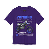 Yamaha YZ250 Inspired Motocross Graphic Unisex Heavy Cotton Tee Racing Dirt Bike Off Road Rider Streetwear Gift for Moto Fans USA