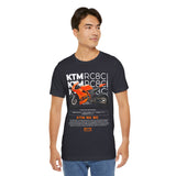 KTM RC 8C Track Inspired Unisex Heavy Cotton Tee Racing Superbike Graphic Streetwear Motorsport Fan T Shirt