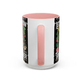 Heart Flower Accent Coffee Mug Bold Anatomical Heart Floral Design Motivational Ceramic Cup Empowering Symbol of Love Strength and Vitality Perfect Gift for Coffee Lovers Friends Birthdays Office Desk and Cozy Tea Moments