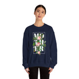 Mother Floral Crewneck Sweatshirt Comfortable Unisex Pullover Bold Typography Botanical Graphic Streetwear Gift For Mom Mother’s Day Birthday Cozy Everyday Wear