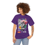Freedom Hand Rose Graphic Unisex Heavy Cotton Tee Comfortable Streetwear T Shirt Motivational Bold Artistic Design Statement Piece Perfect Gift for Friends Empowerment Casual Wear