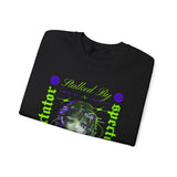 Stalked By Spectator Cyberpunk Anime Glitch Unisex Heavy Blend Crewneck Sweatshirt Japanese Streetwear Pullover