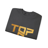 TopG Graphic Unisex Heavy Blend Crewneck Sweatshirt Motivational Hustler Streetwear Fitness Entrepreneur Alpha Mindset Pullover