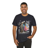 Sculptural Future Statue Art Graphic Unisex Jersey Short Sleeve Tee Bold Aesthetic Greek Goddess Abstract Streetwear T Shirt