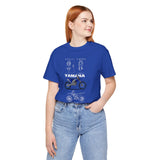 YZ250 Inspired Motocross Blueprint Unisex Heavy Cotton Tee Racing Dirt Bike Graphic Streetwear Gift