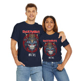 Strategic Warrior Unisex Heavy Cotton Tee Bold Samurai Graphic Streetwear for Fearless Minds, Fighters, and Visionary Souls
