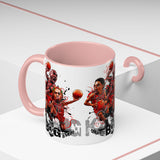 Legends On Court Ceramic Mug Basketball Gift For Sports Fans Gym Lovers Urban Lifestyle Drinkware Bold Streetwear Design Perfect For Coffee Tea And Everyday Motivation