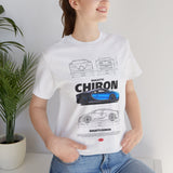 Bugatti Chiron Hypercar Side Profile Graphic T Shirt Luxury Supercar Automotive Streetwear Unisex Heavy Cotton Tee High Performance Motorsport Lifestyle Gift For Car Lovers Exotic Car Fans