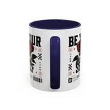 Be Your Self Rose Coffee Mug Bold Floral Motivational Design Ceramic Accent Mug Perfect for Morning Coffee Tea Hot Drinks Self Love Empowerment Gift for Friends Birthdays Cozy Moments