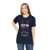 CX 250R Motocross Blueprint Graphic Tee Dirt Bike Racing Motorcycle T Shirt For Riders Off Road Enthusiasts Streetwear Gift For Bikers Motorsport Fans