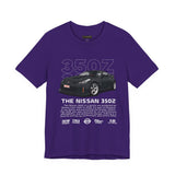 Black Widebody JDM Street Warrior Coupe Graphic Unisex Heavy Cotton Tee Retro Tuner Car Shirt