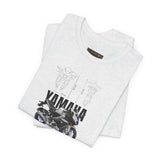 YZF R15 Inspired Motorcycle Graphic Unisex Heavy Cotton Tee Racing Sport Bike Streetwear Gift For Riders Speed Lovers Track Style Casual Wear