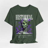 Historical Statue Graphic Premium Unisex Jersey Short Sleeve Tee Vintage Aesthetic Streetwear T-Shirt
