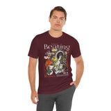 My Heart Is Beating Floral Anatomy Collage Unisex Jersey Short Sleeve Tee Abstract Vintage Graphic Artistic Streetwear Statement T Shirt